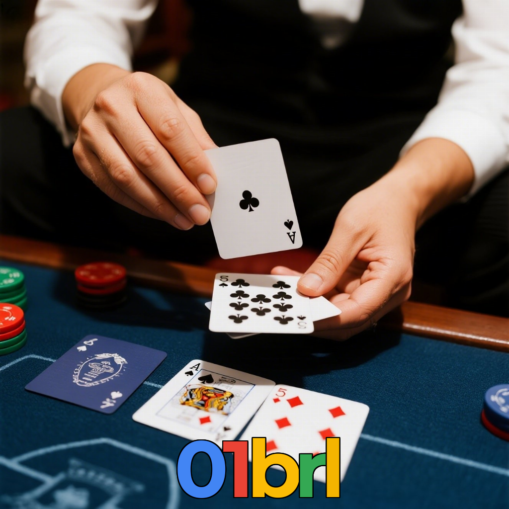 01brl:Jogue no nosso cassino e prove sua habilidade nas cartas de poker!